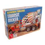 KIT PARA MONTAR AMT CAMINHÃO MISTURADOR DE CIMENTO KENWORTH CHALLENGE TRANSIT CEMENT MIXER 1/25 AMT 1215
